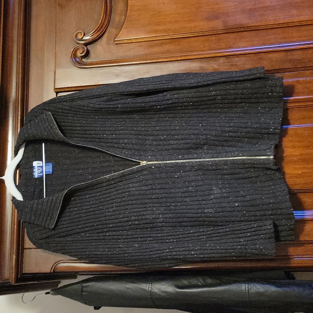Venezia Jeans Zip Up Cardigan